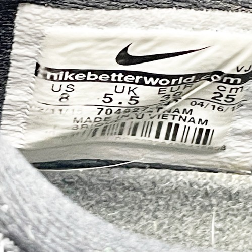 Nike Womens Roshe Run Flyknit 704927-007 Gray Running Shoes Sneakers Size 8 - Picture 8 of 12