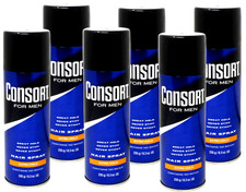 Consort For Men Hair Spray Aerosol, Extra Hold 8.30 oz - Pack of 6