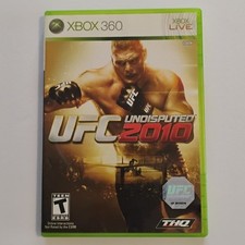UFC Undisputed 2010 - Microsoft Xbox 360 CIB Complete Tested Working