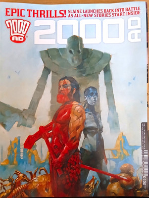2000 AD Judge Dredd Prog/Issue #2050/#2059 UK Comic Single Issue Colour