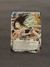 Naruto CCG Neji Hyuga #240 1st Edition Diamond Foil