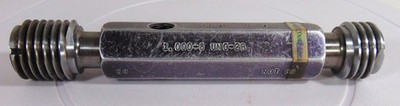 Gage Assembly Company 1'' 8 UNC 2B THREAD PLUG GAGE 1.0 1.00 1.000 GO NO GO