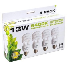 Indoor Plant Grow Light Set 13W w/ 4 Bulbs Energy Efficient