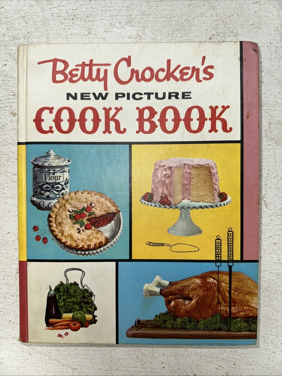 洋書 Betty Crocker's New Picture Cook Book Betty Crocker's New Picture Cook Book Hard Cover 1961 1st