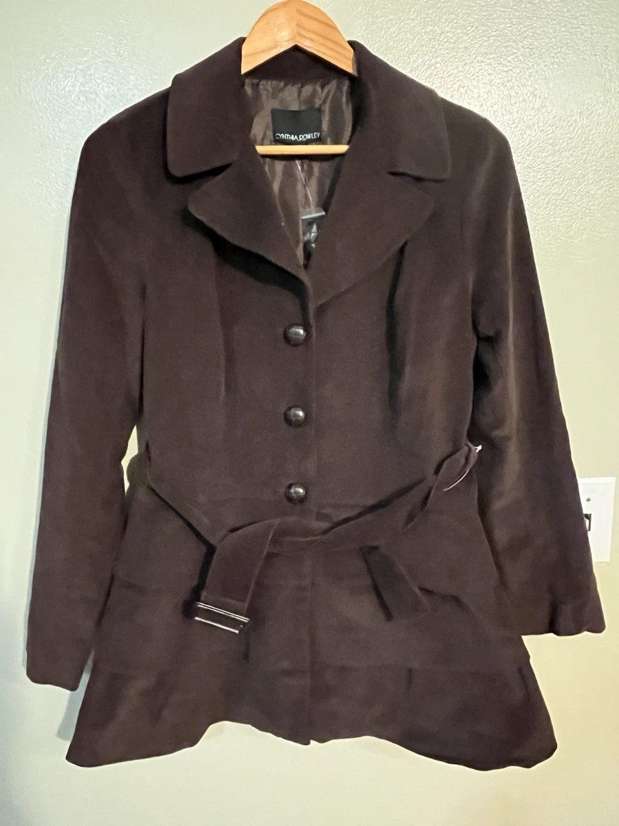 Veste Cynthia Rowley Noire Doublée Avec Poches - Taille M, Neuve Sans étiquette (NWOT)
