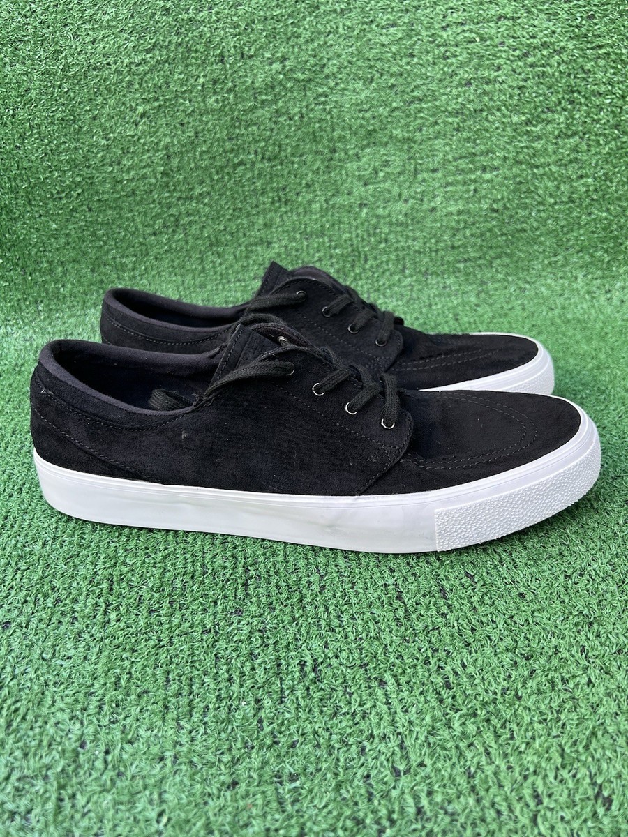 Nike Stefan Janoski 854321-001 Mens Size 11 Black Suede Shoes Used
