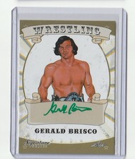 2016 Leaf Signature Series Gerald Brisco Auto #34 McMahon's Stooge