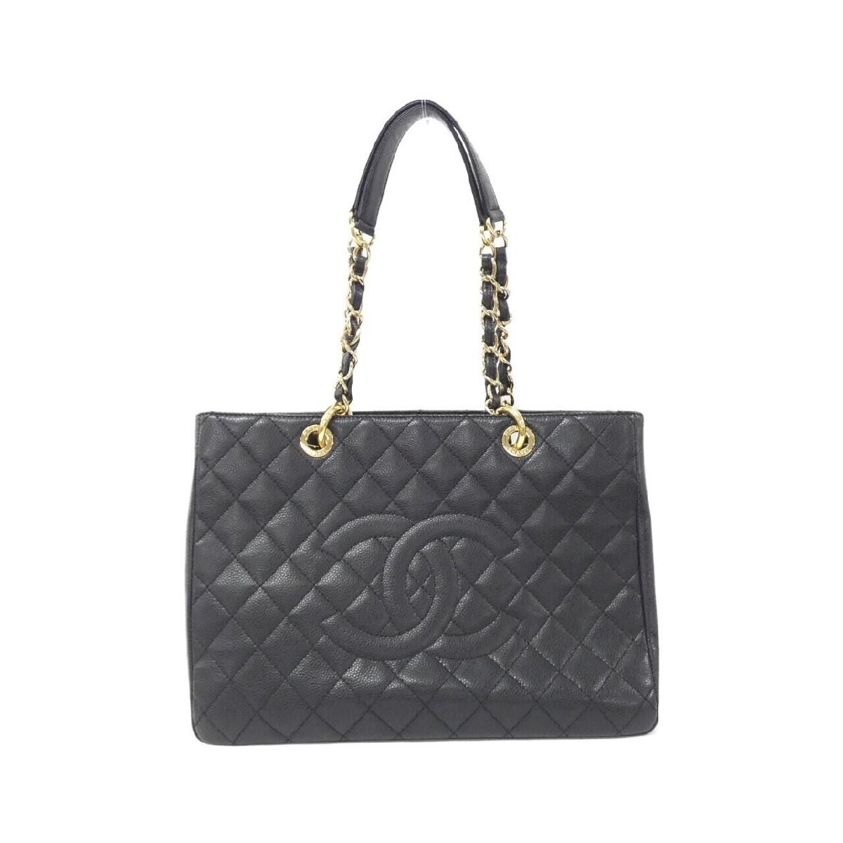 CHANEL 50995 Classic Quilted Shoulder Bag in Black