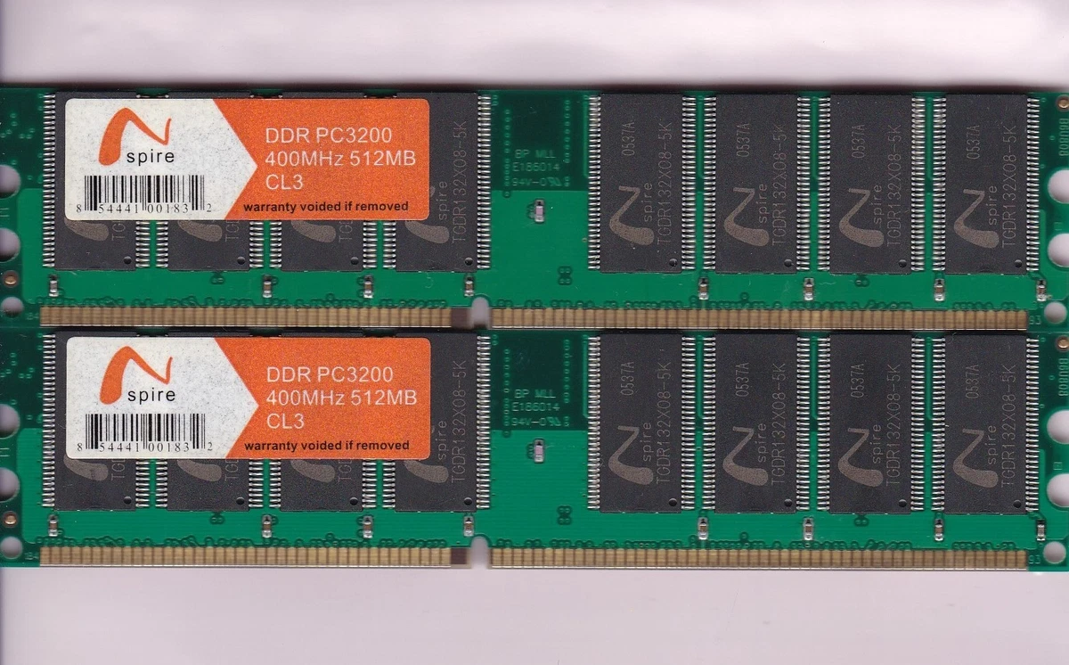 512MB DDR-400 Computer RAM for sale | eBay