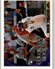 2010 Topps Eric Young Jr. #51 Colorado Rockies