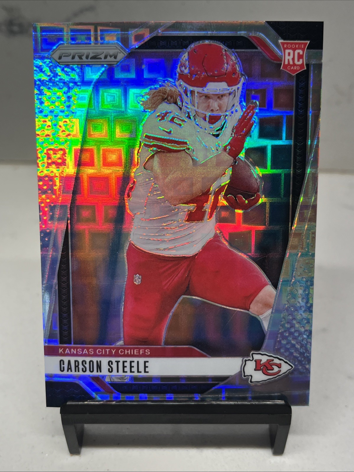 2024 Panini Prizm - Rookies Carson Steele #377 Pandora Prizm /400 (RC)
