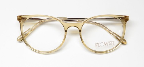 NUEVAS GAFAS FLOWER 6048 AZALEA 238 BORDE COMPLETO PLÁSTICO 52-18-140 BEIGE OVALADO - Imagen 2 de 7