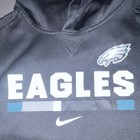 Nike Philadelphia Eagles Therma-FIT NFL Black Hoodie Sweatshirt Size L — photo 2