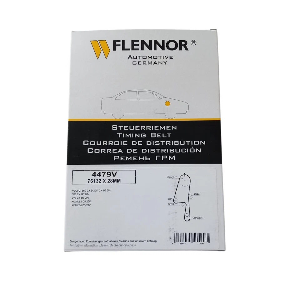 Kit Distribuzione Compatibile Per Volvo XC70 I (295) D5 AWD 120-136KW - Immagine 4 di 4