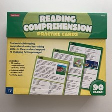 Reading Comprehension Grade 1 2 Lakeshore 90 Cards Elementary Education