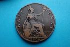 1906 Edward VII Half Penny — photo from another recent sale