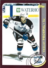 2002-03 Topps - Vinny Prospal #109 Gold Foil Tampa Bay Lightning