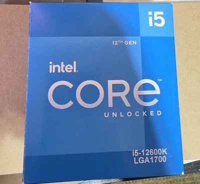 Intel Core i5 12600K 3.7 GHz 10-core 16 threads 20 MB cache Used With Box
