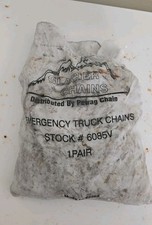 Truck Chains Emergency Snow Chains Glacier- Pair Stock 6085v Unopened