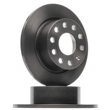 2x BREMBO Disque de frein Arrière pour SKODA Octavia III Combi (5E5) 253mm