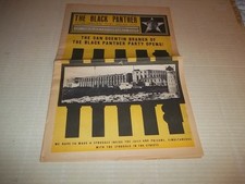 Black Panther Newspaper  Feb. 27, 1971  Bobby & Ericka, Grateful Dead  VG+