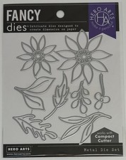 Hero Arts DF083 Foliage  Flowers Fancy Die Floral Cardmaking Die Cut New