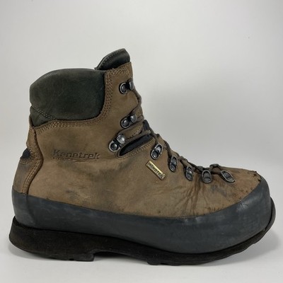 Kenetrek Hardscrabble ST Leather Mens Size 10.5 Wide Italy Boots 410-HK Lace Up