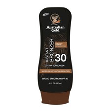 Australian Gold Instant Bronzer SPF 30 Lotion Sunscreen 8 fl oz (237 ml)
