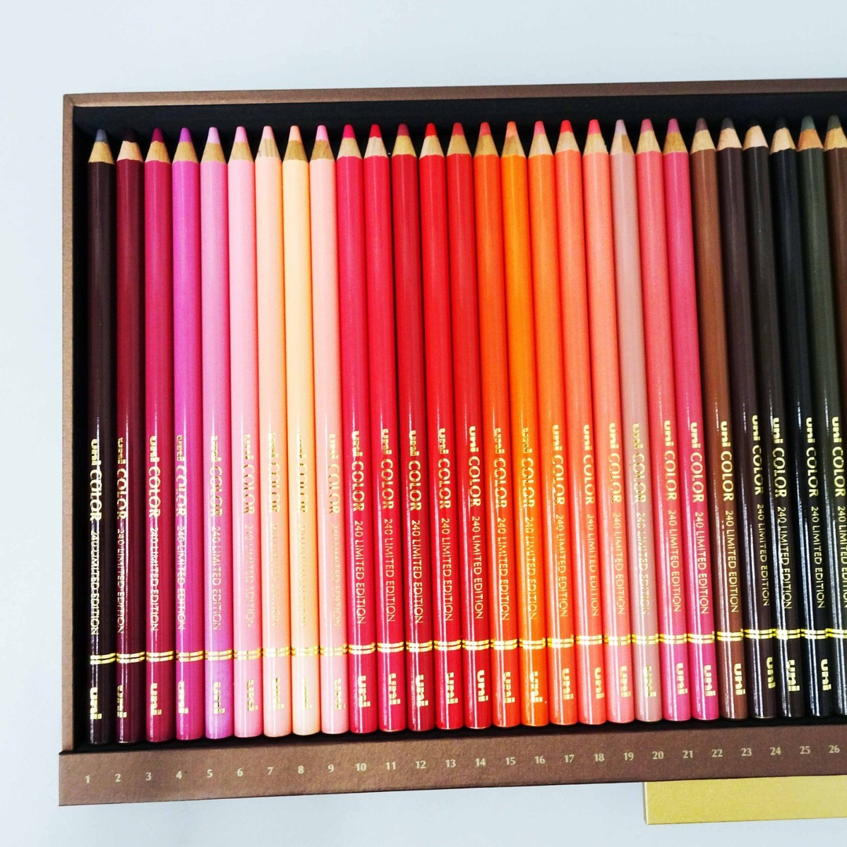 50th anniversary 240 Uni color Mitsubishi Color Pencil 5000