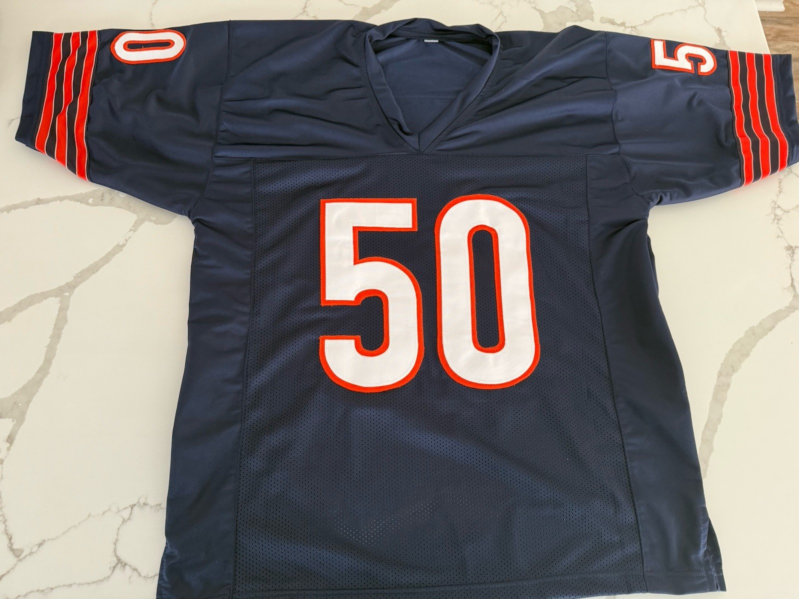 Mike Singletary Signed Autographed Pro Style Jersey Jsa Witness Coa Chicago Bear
