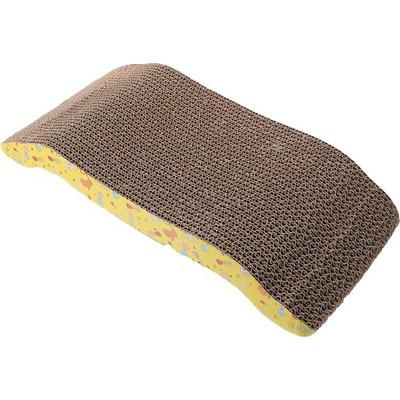 Arch Bridge Wellpappe Cat Scratcher Seize Scratch Pad Katzenminze Bett