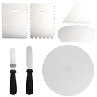  7 Pcs Backwerkzeug Kuchen Drehscheibe Backwerkzeuge Kuchenbedarf