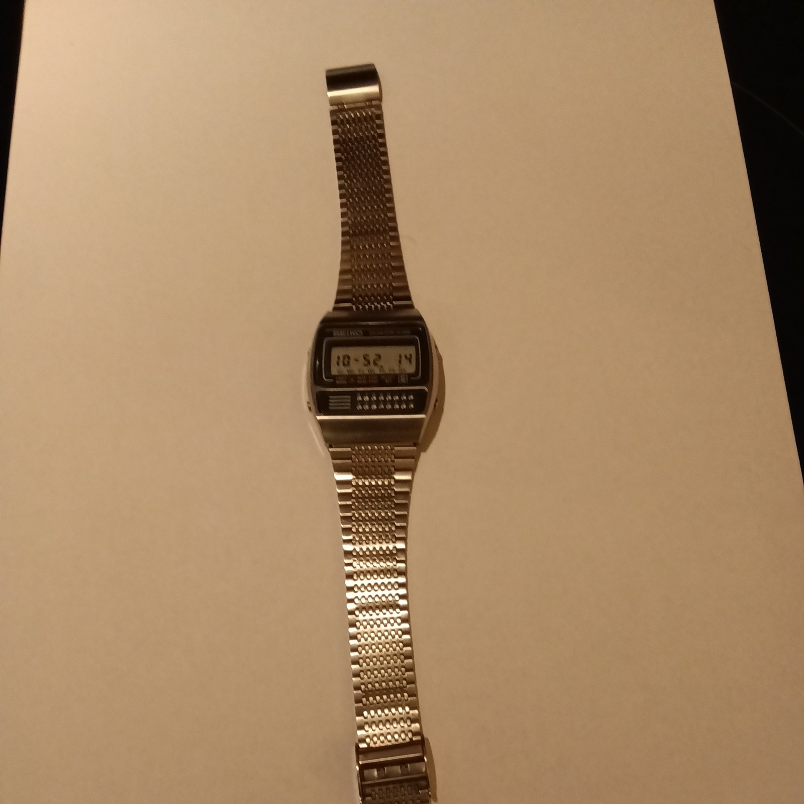 vintage Seiko Calculator watch C359,vintage Seiko Digital Watch,vintage Seiko.