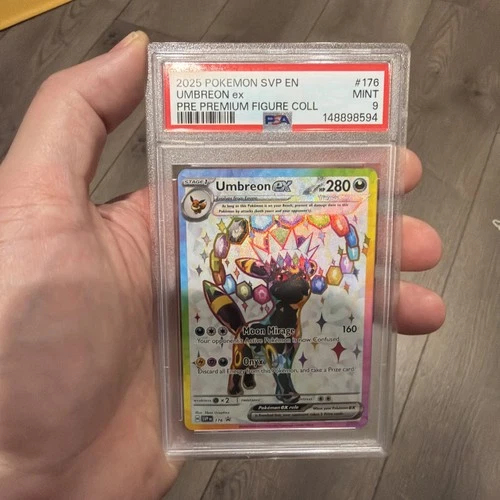 Umbreon ex SVP176 Sv: Scarlet & Violet Promo Cards Holo PSA 9