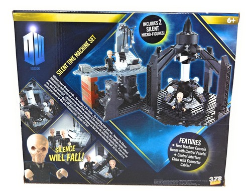 Doctor Who - SILENT TIME MACHINE - 2 x Silent Figuren - 378 Teile - 2009 NEU - Bild 2 von 2