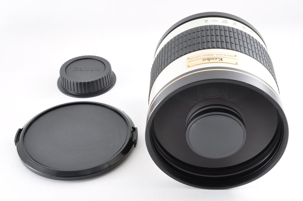 KENKO 超望遠　800ｍｍ　ｆ8 Exc+5] Kenko Mirror 800mm F/8 DX Lens T Mount/Canon EF Mount