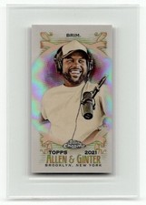 2021 Topps Allen & Ginter Chrome #267 Steelo Brim Mini