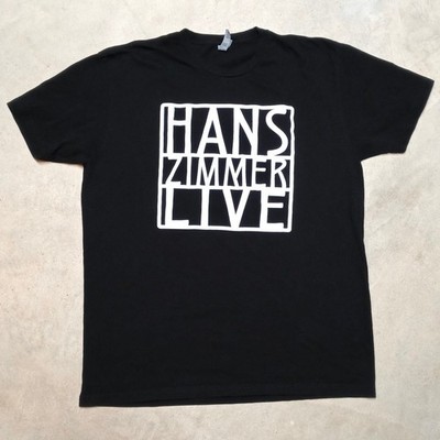 Hans Zimmer Live T-Shirt Size XL 2024 North America Tour Concert Music Composer