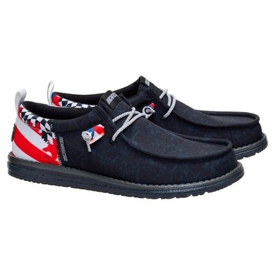 Hey Dude x NASCAR 2026 Hey Dude Wally Funk NASCAR Merica - Black