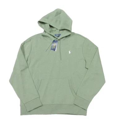 Polo Ralph Lauren Men's Green Double Knit Pullover Hoodie XL - Image 1 of 3