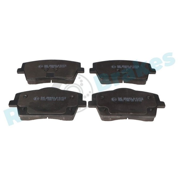 RAP Brakes Bremsbelagsatz, Scheibenbremse R-P1575 FüR Volvo-image