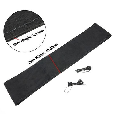 Handnähen Lenkradbezug weich mit Nadelfaden DIY Wildleder praktisch