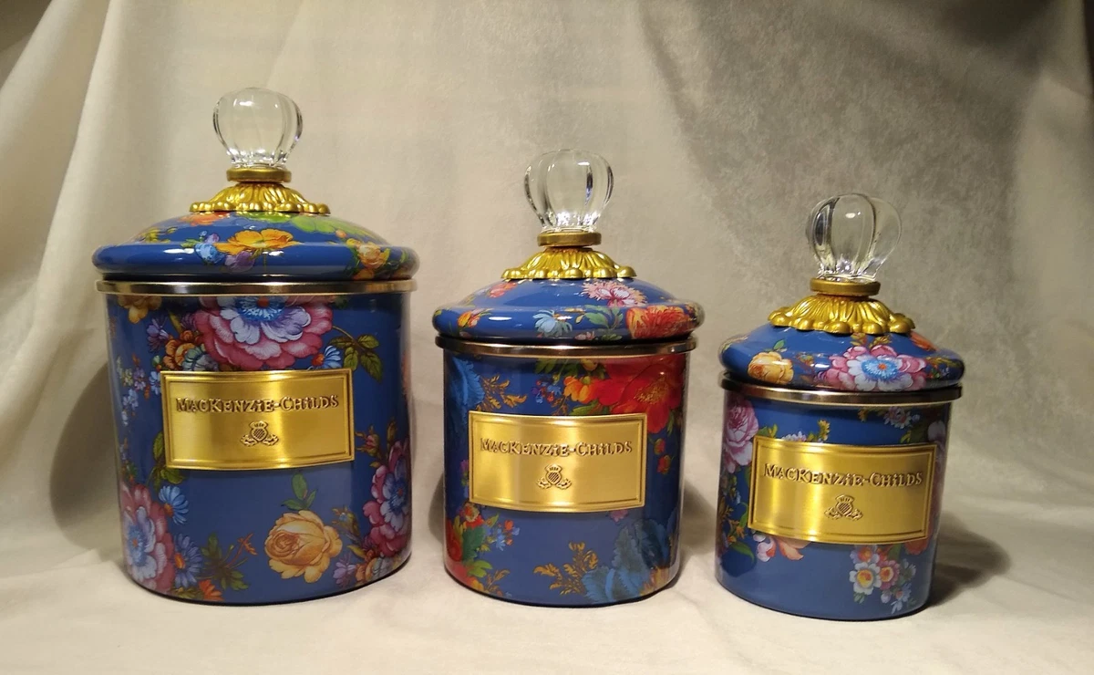 MacKenzie-Childs Enamel Kitchen Canisters & Jars for sale | eBay