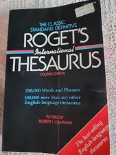 The Classic Standard Definitive Roget's International Thesaurus