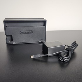 Nintendo Switch V1 Game Console HAC-001 Black Low Serial With Dock & Charger