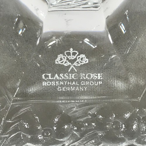 Classic Rose Rosenthal Group Cordials Wine Liqueur Crystal Glasses Set of 2 - Picture 3 of 6