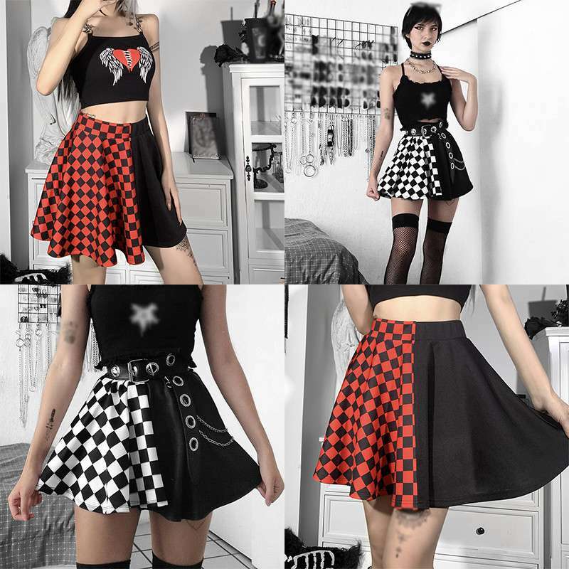 HYKE　RANDOM PLEATED SKIRT　BLACK HYKE THE NORTH FACE Asymmetric Pleated Skirt Black S(US XS