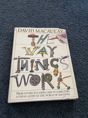 The Way Things Work, Macaulay  David , Hardcover,1988, Very Good Condition