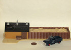 ho scale Sand & Gravel Building & Pickup Truck for Model Train Layouts & Display