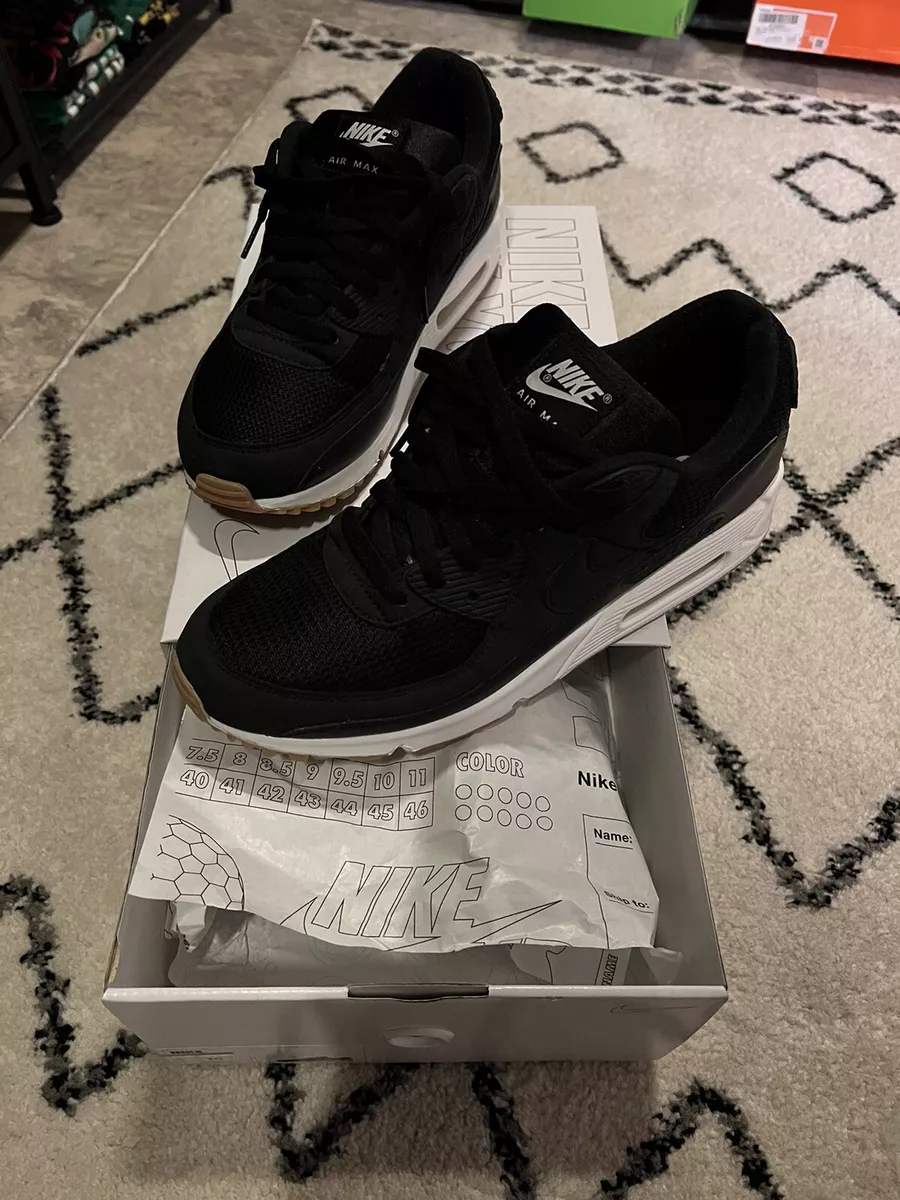 Nike Air Max 90, ID By Me, Size Black, White, Gum Sole, Box | eBay